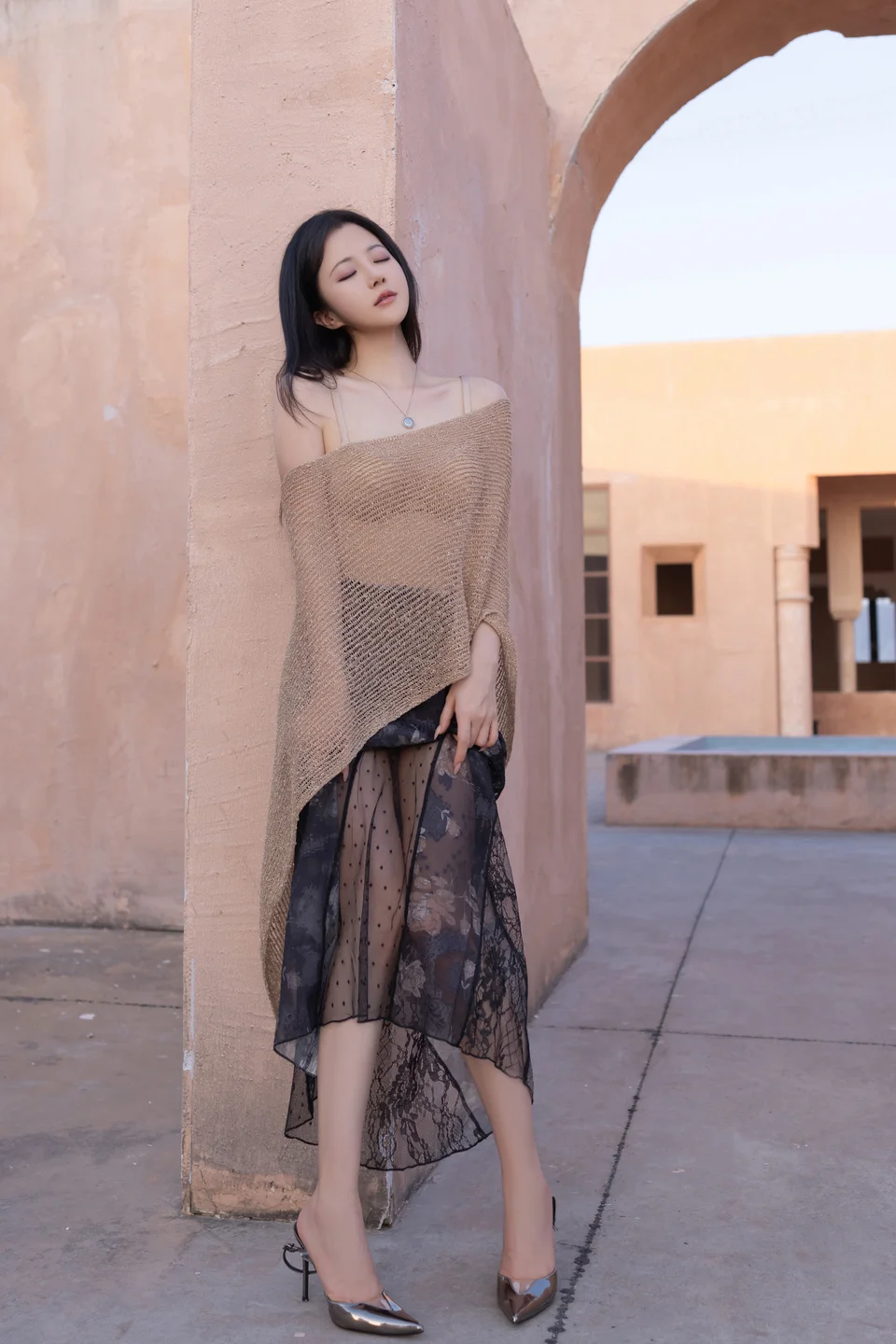 鱼子酱Fish - 乌托邦的沙 [120P-1.19GB] tg@simisebaisi 【丝足阁】040.webp